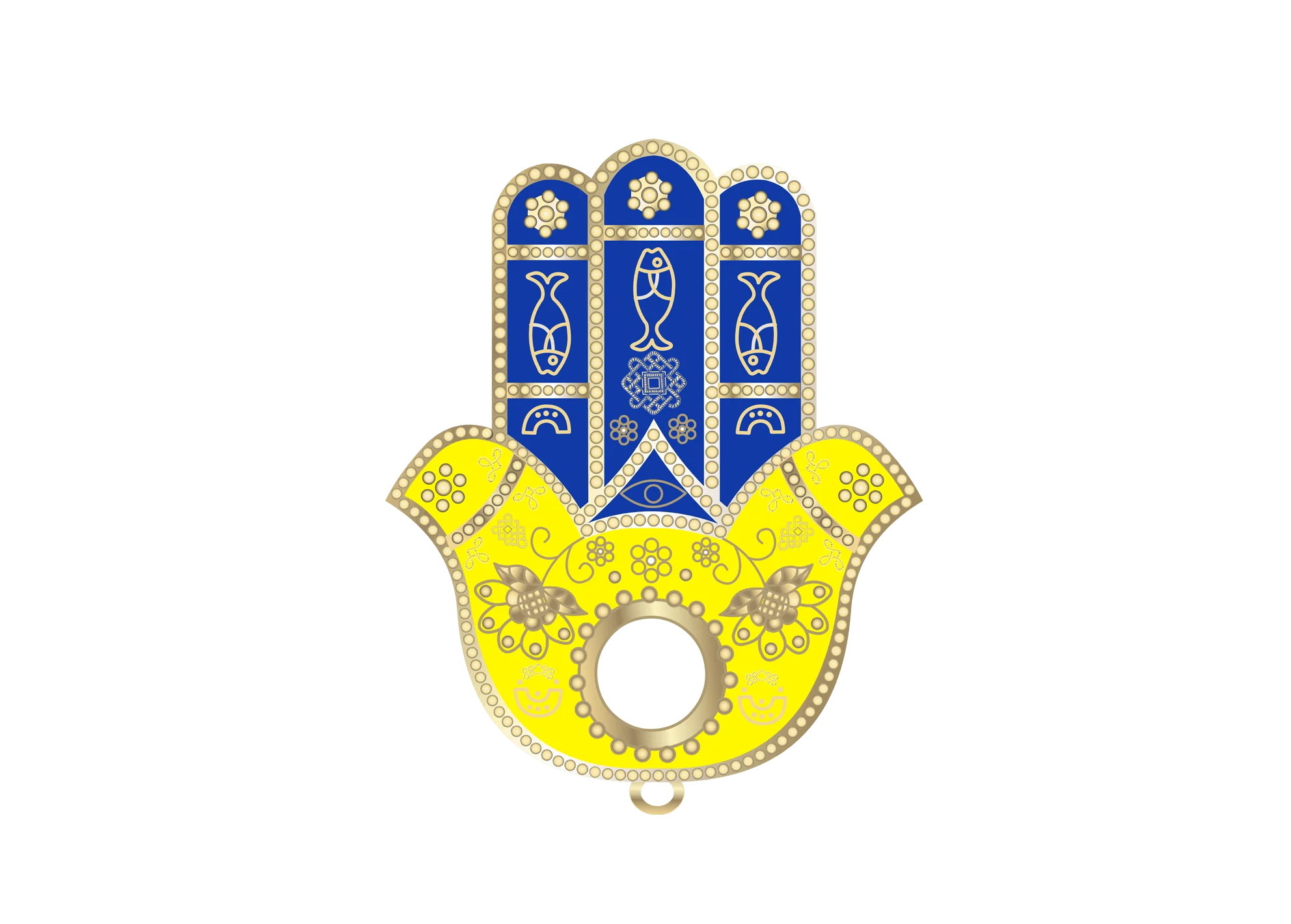 hamsa amulet art NFT