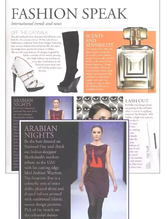 shrekahnth collection review of Dubai fashion week in Hala Magazine